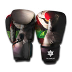 Halloween Smiling Clown Print Boxing Gloves