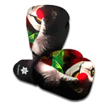 Halloween Smiling Clown Print Boxing Gloves