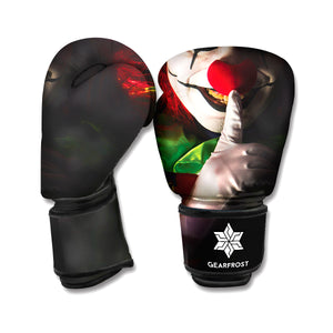 Halloween Smiling Clown Print Boxing Gloves