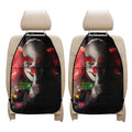 Halloween Smiling Clown Print Car Seat Organizers