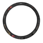 Halloween Smiling Clown Print Car Steering Wheel Cover