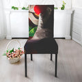 Halloween Smiling Clown Print Dining Chair Slipcover