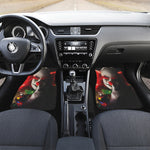 Halloween Smiling Clown Print Front Car Floor Mats