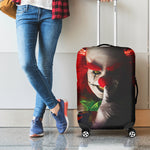 Halloween Smiling Clown Print Luggage Cover