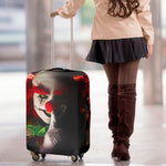 Halloween Smiling Clown Print Luggage Cover