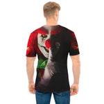 Halloween Smiling Clown Print Men's T-Shirt