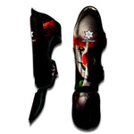 Halloween Smiling Clown Print Muay Thai Shin Guard