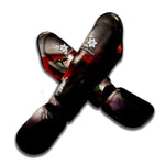 Halloween Smiling Clown Print Muay Thai Shin Guard