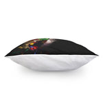 Halloween Smiling Clown Print Pillow Cover