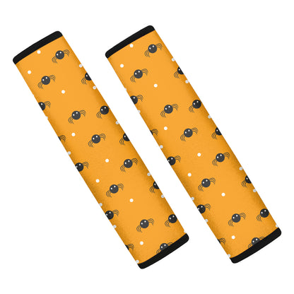 Halloween Spider Pattern Print Car Seat Belt Covers