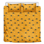 Halloween Spider Pattern Print Duvet Cover Bedding Set