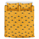Halloween Spider Pattern Print Duvet Cover Bedding Set