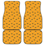 Halloween Spider Pattern Print Front and Back Car Floor Mats