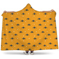 Halloween Spider Pattern Print Hooded Blanket