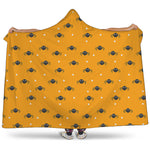 Halloween Spider Pattern Print Hooded Blanket