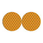 Halloween Spider Web Pattern Print Car Coasters