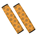 Halloween Spider Web Pattern Print Car Seat Belt Covers