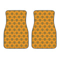 Halloween Spider Web Pattern Print Front Car Floor Mats