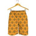 Halloween Spider Web Pattern Print Men's Shorts