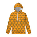 Halloween Spider Web Pattern Print Pullover Hoodie
