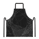 Halloween Spider Web Print Apron
