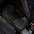 Halloween Spider Web Print Car Center Console Cover