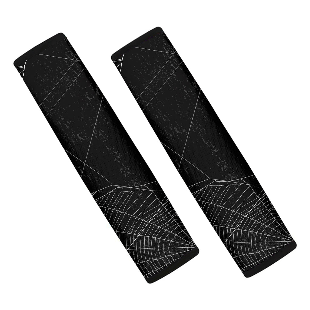 Halloween Spider Web Print Car Seat Belt Covers