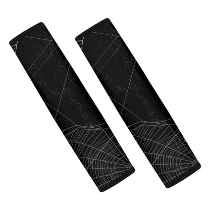 Halloween Spider Web Print Car Seat Belt Covers