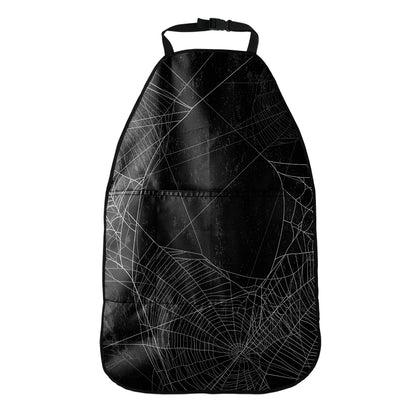 Halloween Spider Web Print Car Seat Organizers
