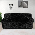 Halloween Spider Web Print Sofa Cover