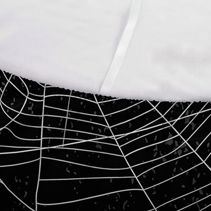 Halloween Spider Web Print Sofa Cover