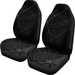 Halloween Spider Web Print Universal Fit Car Seat Covers