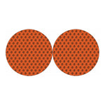 Halloween Spiral Pattern Print Car Coasters