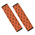 Halloween Spiral Pattern Print Car Seat Belt Covers