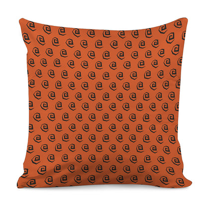 Halloween Spiral Pattern Print Pillow Cover