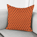 Halloween Spiral Pattern Print Pillow Cover
