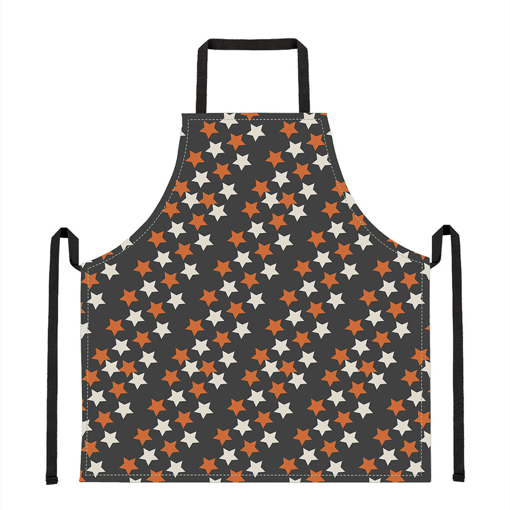 Halloween Star Pattern Print Apron