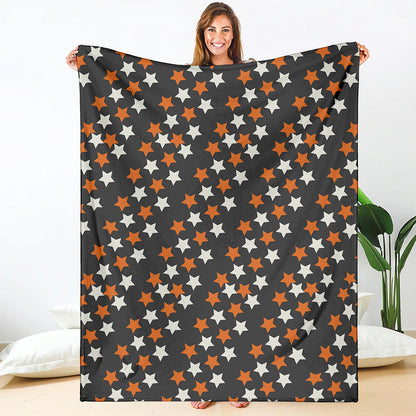 Halloween Star Pattern Print Blanket