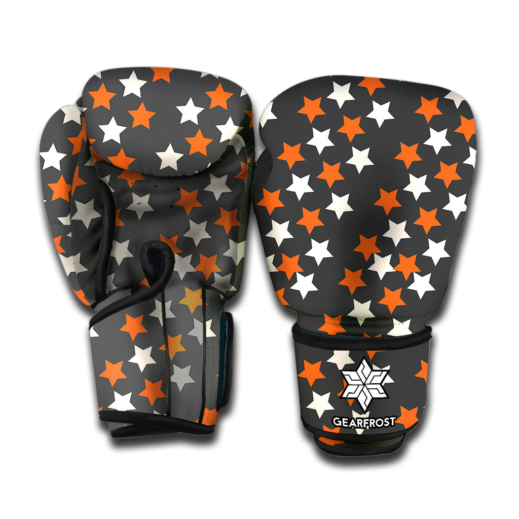 Halloween Star Pattern Print Boxing Gloves