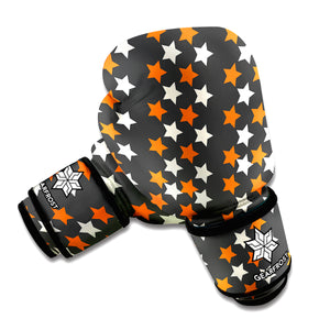 Halloween Star Pattern Print Boxing Gloves