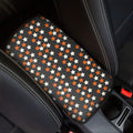 Halloween Star Pattern Print Car Center Console Cover
