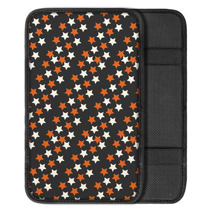 Halloween Star Pattern Print Car Center Console Cover