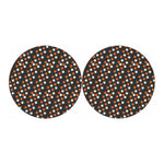 Halloween Star Pattern Print Car Coasters