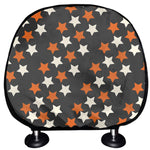 Halloween Star Pattern Print Car Headrest Covers