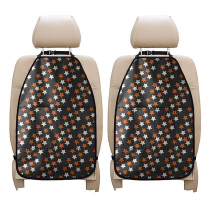 Halloween Star Pattern Print Car Seat Organizers