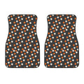 Halloween Star Pattern Print Front Car Floor Mats