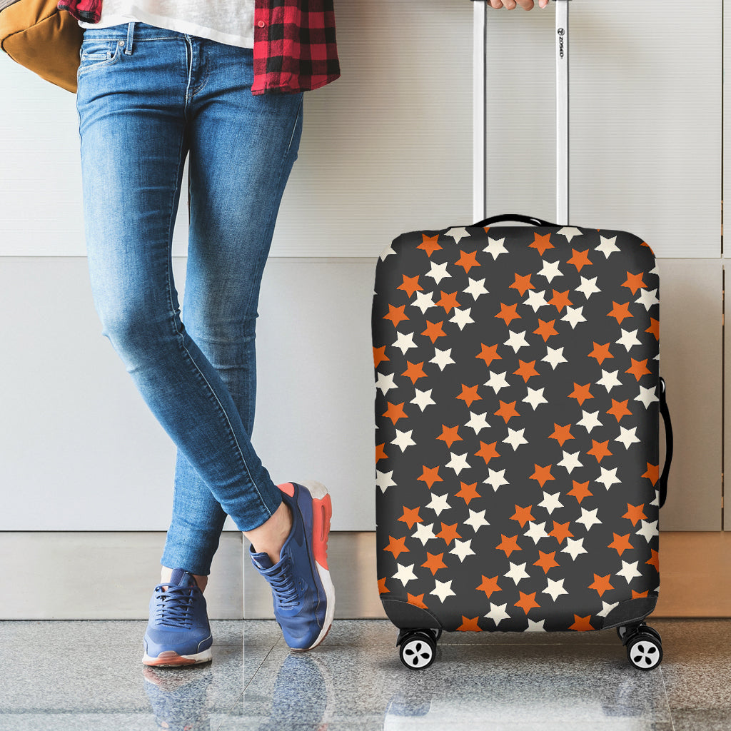 Halloween Star Pattern Print Luggage Cover