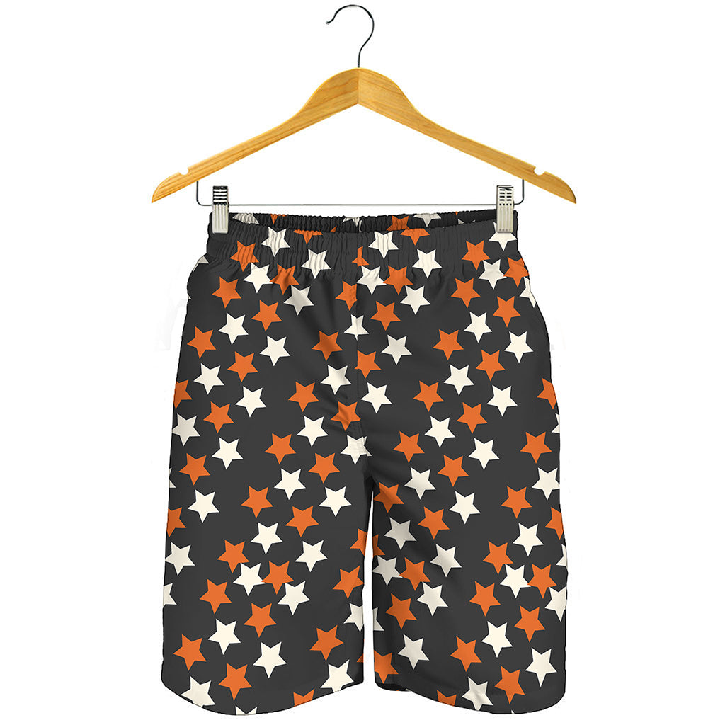 Halloween Star Pattern Print Men's Shorts