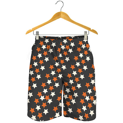 Halloween Star Pattern Print Men's Shorts