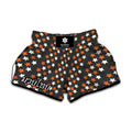 Halloween Star Pattern Print Muay Thai Boxing Shorts